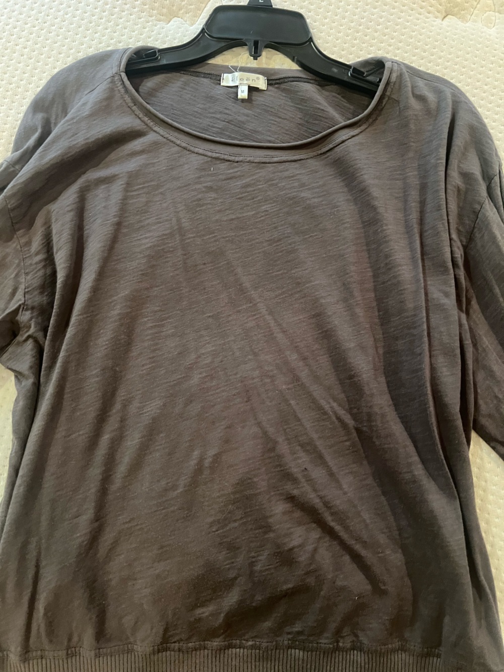 Women’s Crewneck Long Sleeve Top - Gray